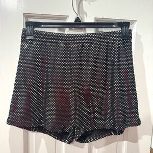 Black and White Polka Dot Shorts